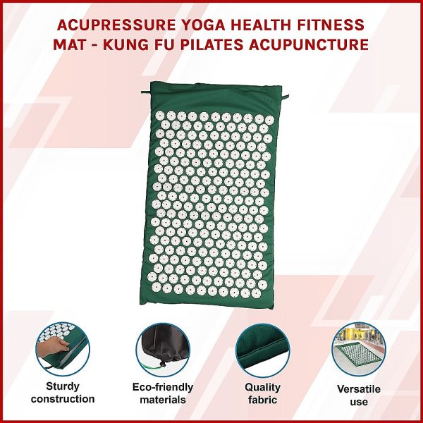 Acupressure Yoga Health Fitness Mat – Kung Fu Pilates Acupuncture