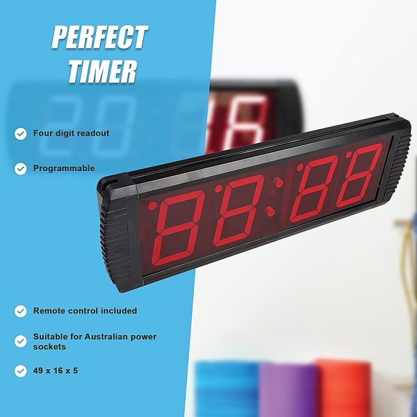 Digital Timer Interval Fitness Clock