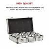 Deluxe Boules Bocce 8 Alloy Ball Set with Case