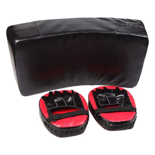 Kicking Boxing Sparring Shield & Punching Pad Mitts Combo