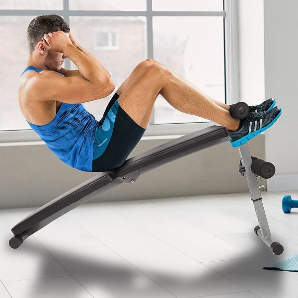 Adjustable Abdominal Crunch Sit Up Bench