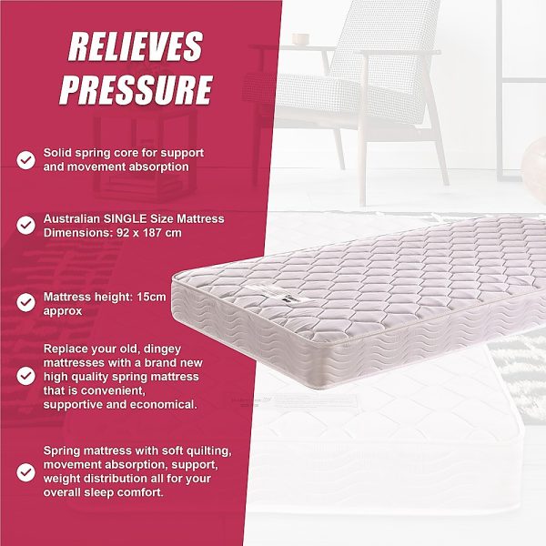 Auckland Bed Mattress – SINGLE