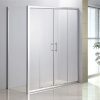 Sliding Door Safety Glass Shower Screen By Della Francesca – 1700 x 700 mm