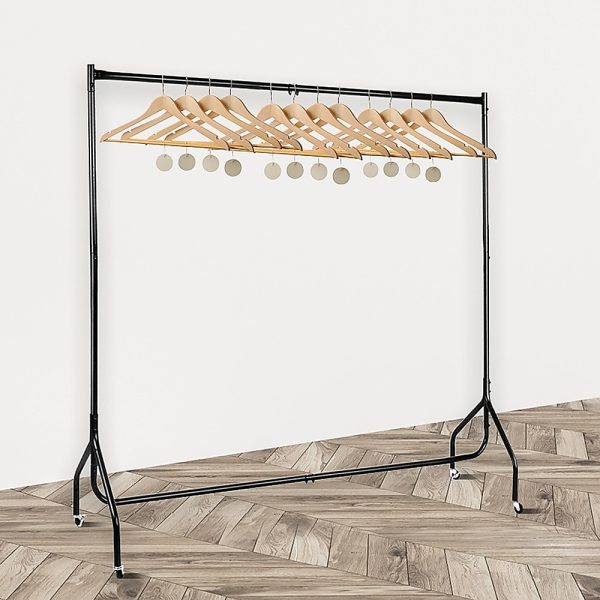 300LBS Heavy Duty Clothing Garment Rail Rack Hanger