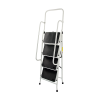 Foldable Non Slip 4 Step Steel Ladder