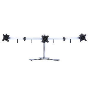 Triple Tilt LCD Monitor Mount Freestanding Desktop Stand