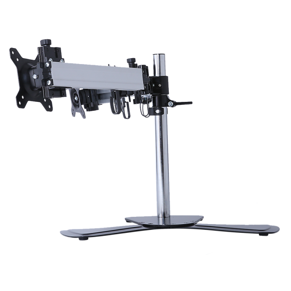 Triple Tilt LCD Monitor Mount Freestanding Desktop Stand