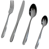 32 Piece Stainless Steel Cutlery Set Knives Fork Spoon Teaspoon