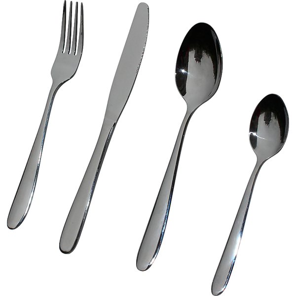 32 Piece Stainless Steel Cutlery Set Knives Fork Spoon Teaspoon