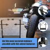 Motorcycle Wheel Balancer Stand Motor Heavy Duty Carbon Steel