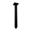 Shower Head Arm Wall Connector Electroplated Matte Black Finish