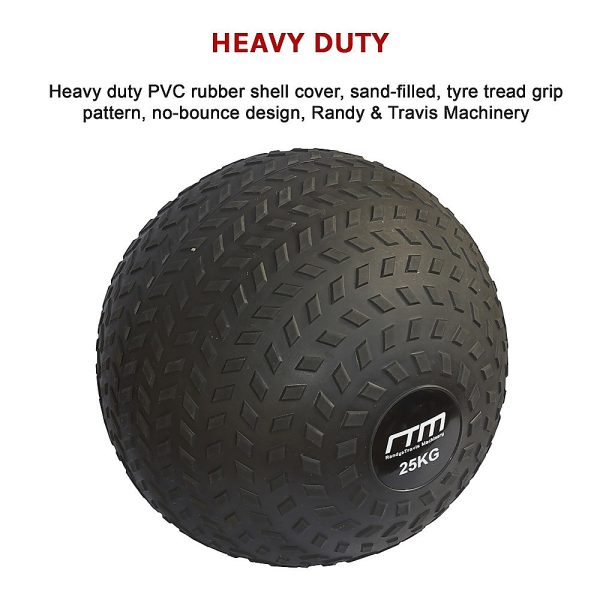 Tyre Thread Slam Ball Dead Ball Medicine Ball for Gym Fitness – 25 KG