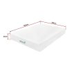 Auburn 25cm Gel Memory Foam Mattress – Dual-Layered – CertiPUR-US Certified – QUEEN