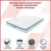 Atwater 20cm Memory Foam and Innerspring Hybrid Mattress – QUEEN