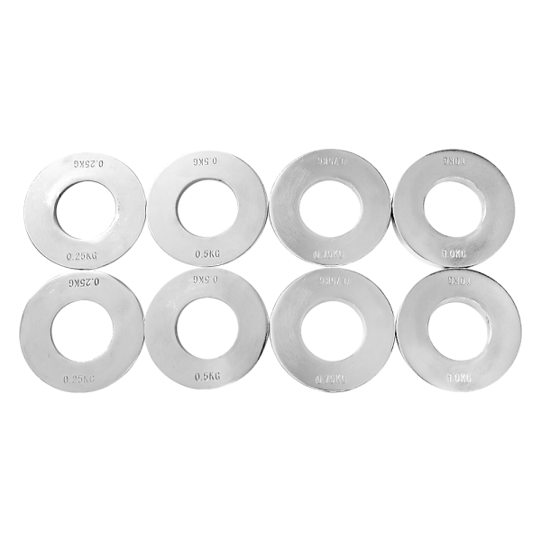 Chrome Metric Fractional Olympic Weight Plates 0.25 – 1.0kg