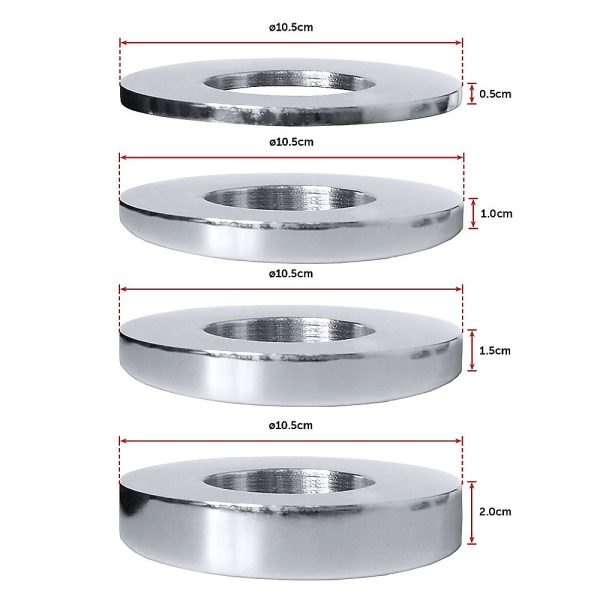 Chrome Metric Fractional Olympic Weight Plates 0.25 – 1.0kg