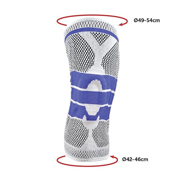 Full Knee Support Brace Knee Protector – Large