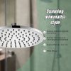 200mm Shower Head Round Chrome Showerhead