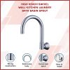 High Reach Swivel Wall Kitchen Laundry Bath Basin Spout