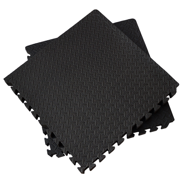 12 Tiles EVA Rubber Foam Gym Mat 60cm x 60cm 2.5cm Fitness Flooring