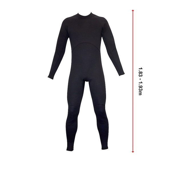 Mens Steamer Wetsuit Long Sleeve/Leg 3mm Neoprene Wet Suit – Extra Large