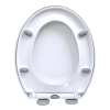 Quick Release Soft Close Toilet Seat White Bathroom Heavy Duty