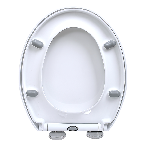 Quick Release Soft Close Toilet Seat White Bathroom Heavy Duty