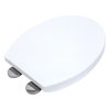 Quick Release Soft Close Toilet Seat White Bathroom Heavy Duty