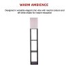 Shelf Floor Lamp – Shade Diffused Light Source with Open-Box Shelves