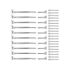 Stainless Steel Wire Rope DIY Balustrade Kit Jaw/Swage Fork Turnbuckle – 10 pack