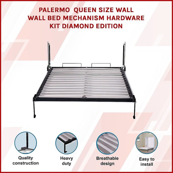 Duval Queen Size Wall Bed Mechanism Hardware Kit Diamond Edition