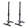 Pair of Adjustable Squat Rack Sturdy Steel Barbell Bench Press Stands GYM/HOME