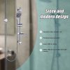 Hand Held Shower Rail Soap Dish Bathroom Set