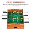 Foosball Games Soccer Table Kids Portable Toy Gift