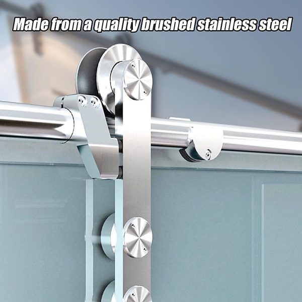 Sliding Barn Door Hardware Stainless Steel