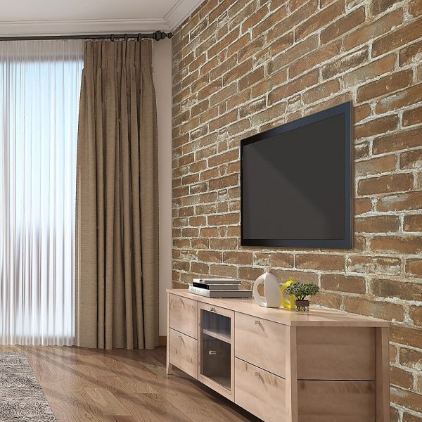 Wallpaper Wall Paper Roll – Faux Brick