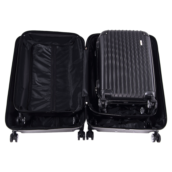 Delegate Suitcases Luggage Set 20″ 24″ 28″Carry On Trolley TSA Travel Bag