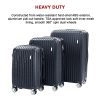 Delegate Suitcases Luggage Set 20″ 24″ 28″Carry On Trolley TSA Travel Bag