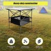 Folding Collapsible Camping Table Caravan RV Heavy Duty Steel & Aluminium