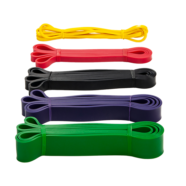 Resistance Band Loop Set of 5 Heavy Duty Gym Yoga Workout