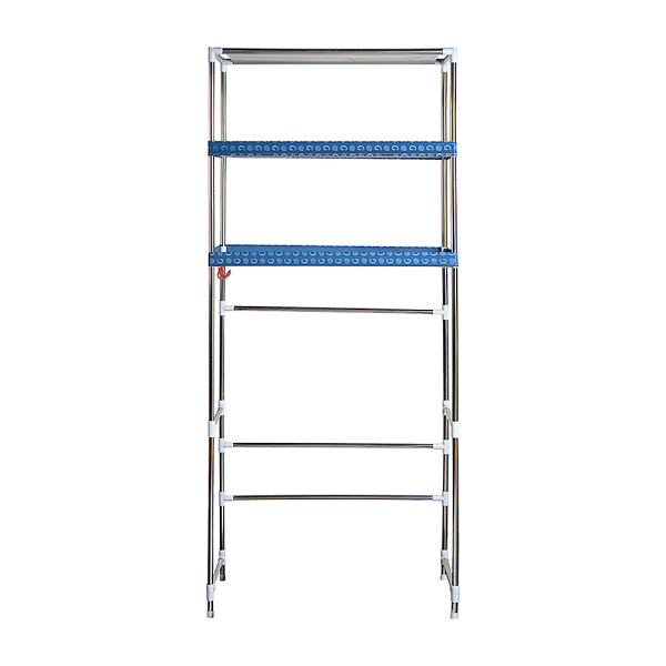 Storage Shelves Shelf 3 Tier Rack Portable Laundry Stand Unit Organiser