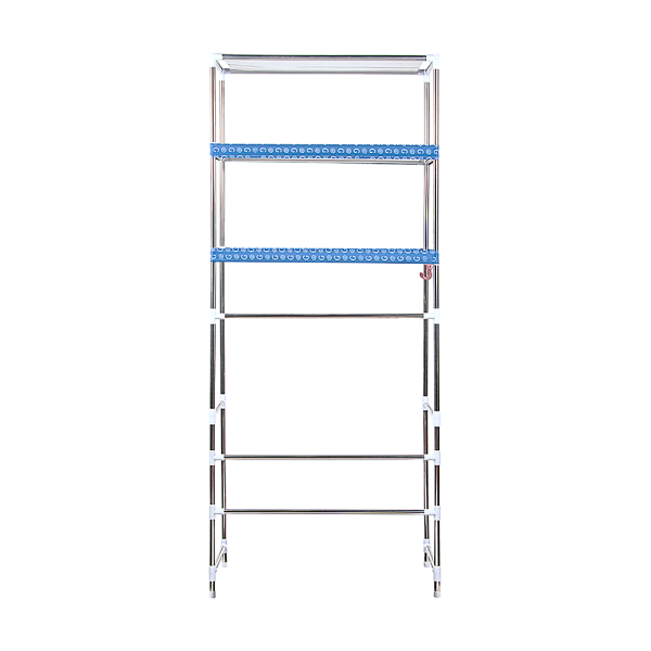 Storage Shelves Shelf 3 Tier Rack Portable Laundry Stand Unit Organiser