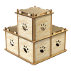 Cat Cardboard House Tree Tower Condo Scratcher Pet Post Pad Mat Furniture