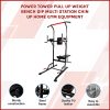 Power Tower Pull Up Weight Bench Dip Multi Station Chin Up Home Gym Equipment