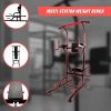 Power Tower Pull Up Weight Bench Dip Multi Station Chin Up Home Gym Equipment