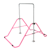 Kids Gymnastics Bars Training Horizontal Bar Monkey Kip Bar Pink