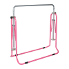 Kids Gymnastics Bars Training Horizontal Bar Monkey Kip Bar Pink