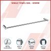 Single Towel Rail – 615mm