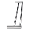 Double Towel Rail Grade 304 Stainless Steel 620mm