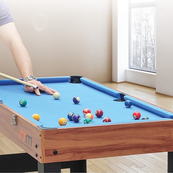 4FT 3-in-1 Games Foosball Soccer Hockey Pool Table